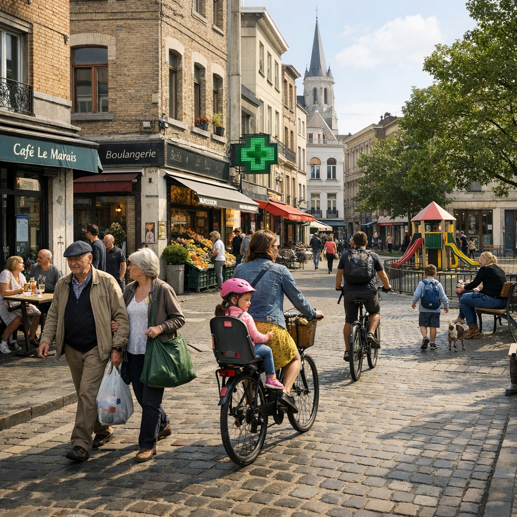 Brussels Advances ’10-Minute City’ Vision with Interactive Mapping Tool
