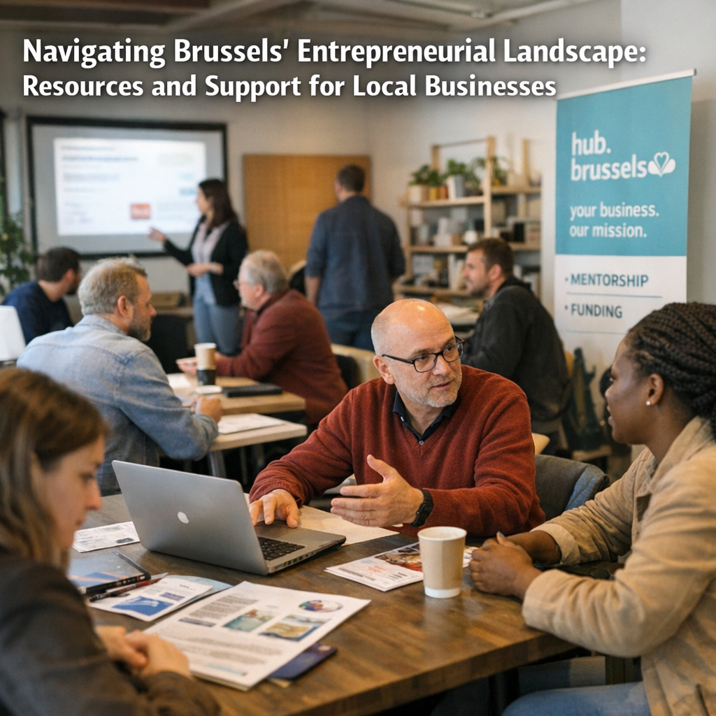 Navigating Brussels’ Entrepreneurial Landscape: Resources and Support for Local Businesses