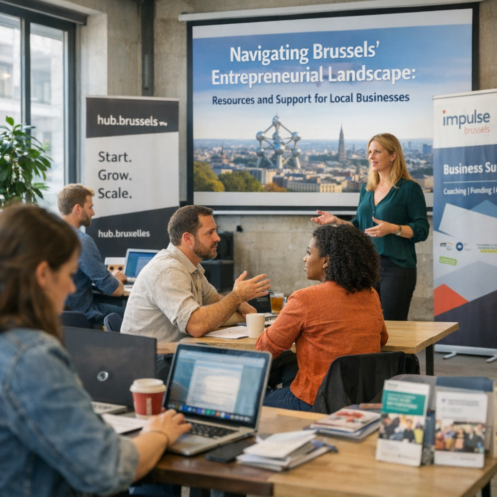 Navigating Brussels’ Entrepreneurial Landscape: Resources and Support for Local Businesses