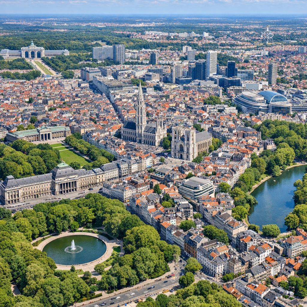 Brussels’ Urban Heat Island Effect: Understanding and Mitigating the Impact