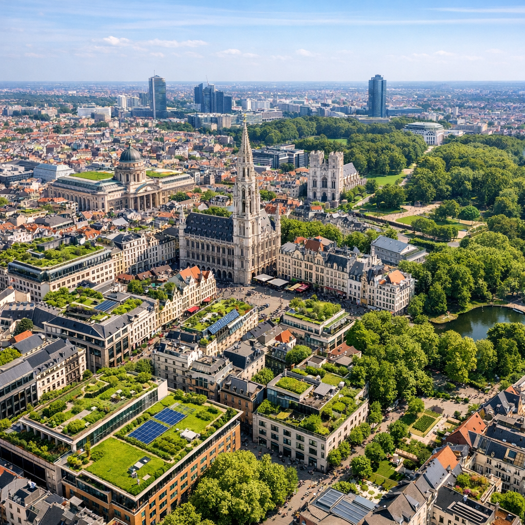 Brussels’ Urban Heat Island Effect: Understanding and Mitigating the Impact